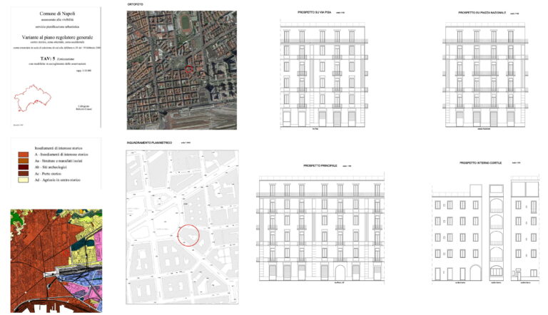 2016 - Progettazione interventi recupero edilizio fabbricato Napoli