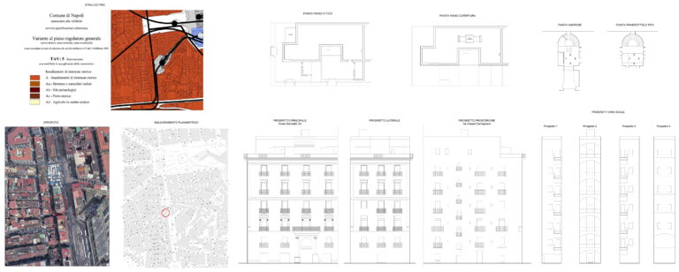 2018 - Progettazione interventi recupero edilizio fabbricato Napoli